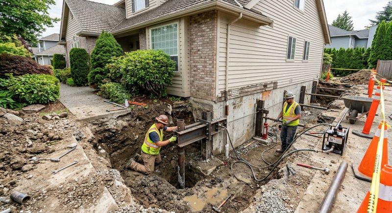 Foundation Repair in Tolland, CT