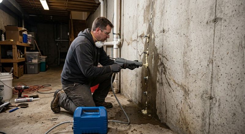 Basement Foundation Repair in Willimantic, CT