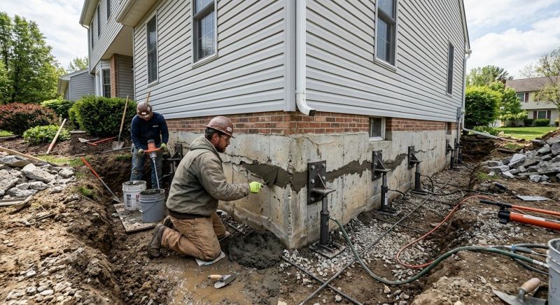 Basement Foundation Repair in Willimantic, CT