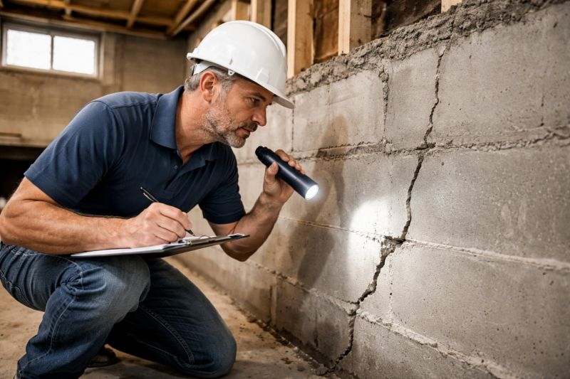 Basement Stabilization in Tolland, CT
