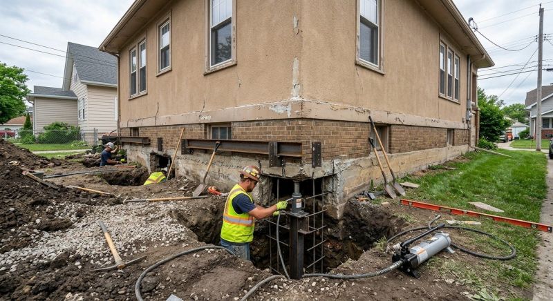 Basement Underpinning in Tolland, CT