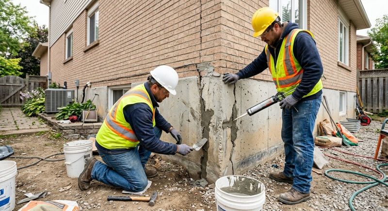 Building Foundation Repair in Cromwell, CT