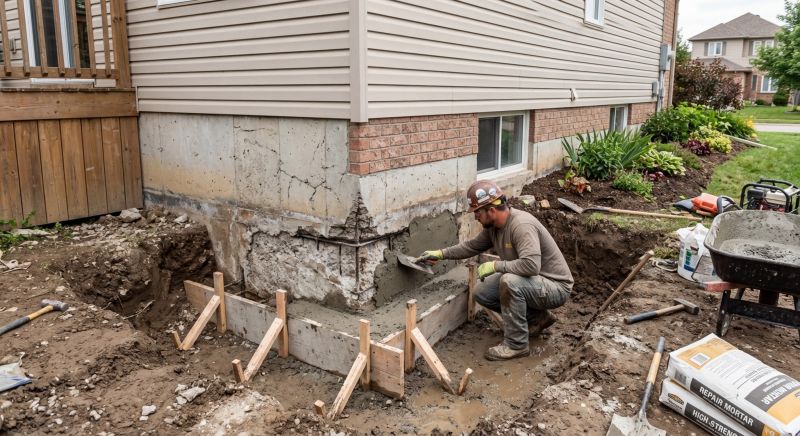 Building Foundation Repair in Wethersfield, CT
