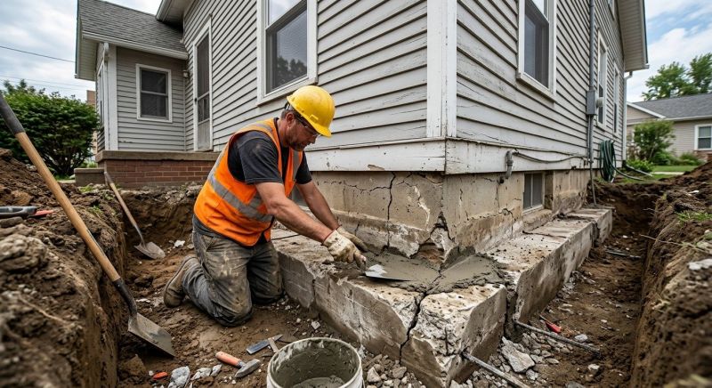 Concrete Foundation Repair in Willimantic, CT