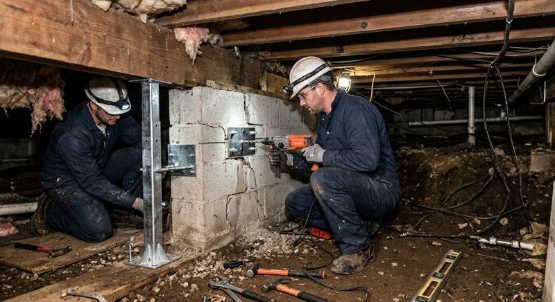 Crawlspace Foundation Repair in Longmeadow, MA