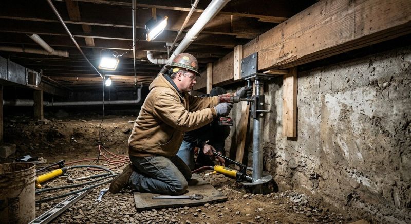Crawlspace Foundation Repair in Manchester, CT