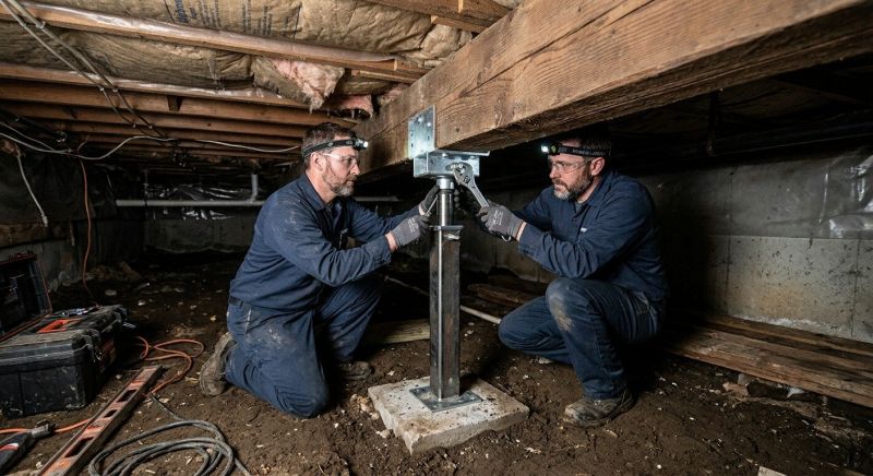 Crawlspace Foundation Repair in Simsbury, CT