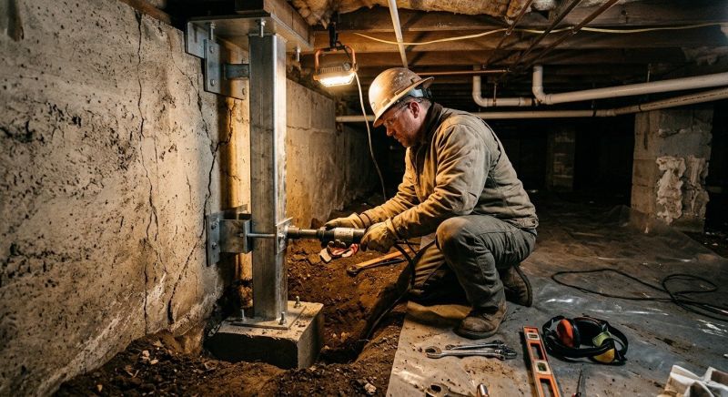 Crawlspace Foundation Repair in Somers, CT