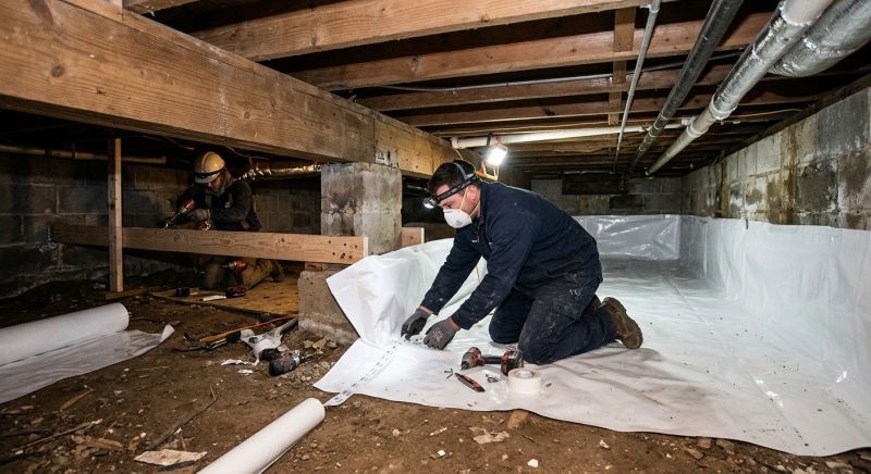 Crawlspace Repair in Tolland, CT