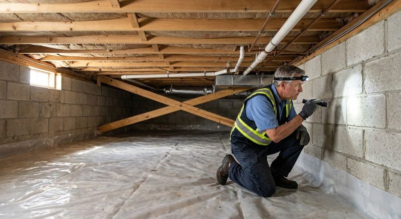 Crawlspace Repair in Tolland, CT