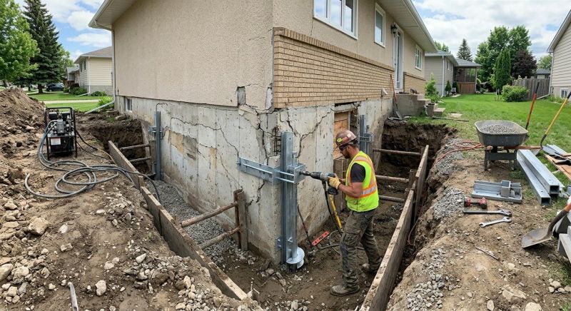 Crawlspace Structural Repair in Tolland, CT
