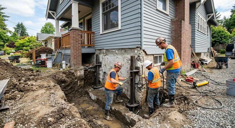 Foundation Damage Repair in Hebron, CT