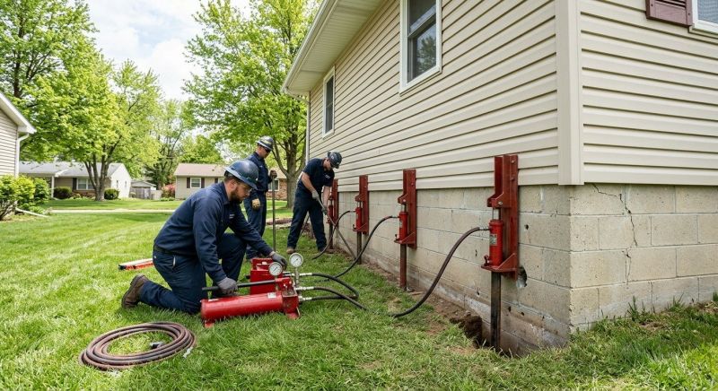 Foundation Jacking in Andover, CT