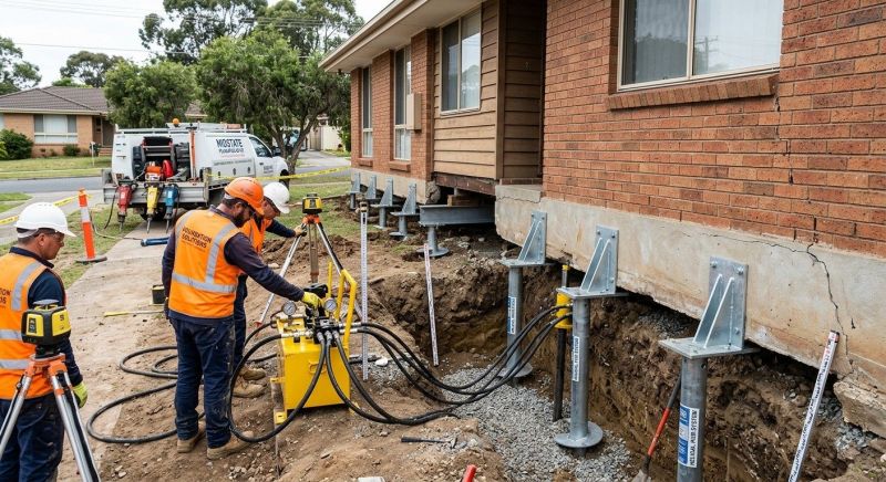 Foundation Jacking in Bloomfield, CT