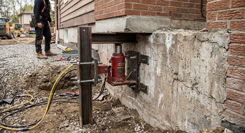 Foundation Jacking in Brimfield, MA