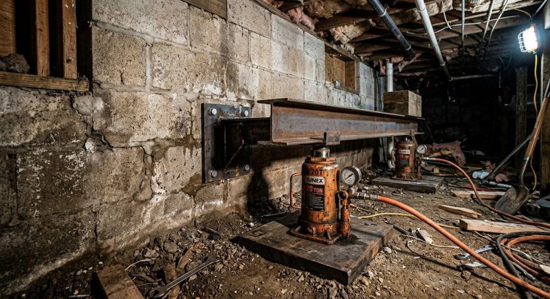 Foundation Jacking in Granby, CT