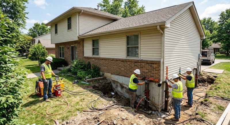Foundation Jacking in Springfield, MA