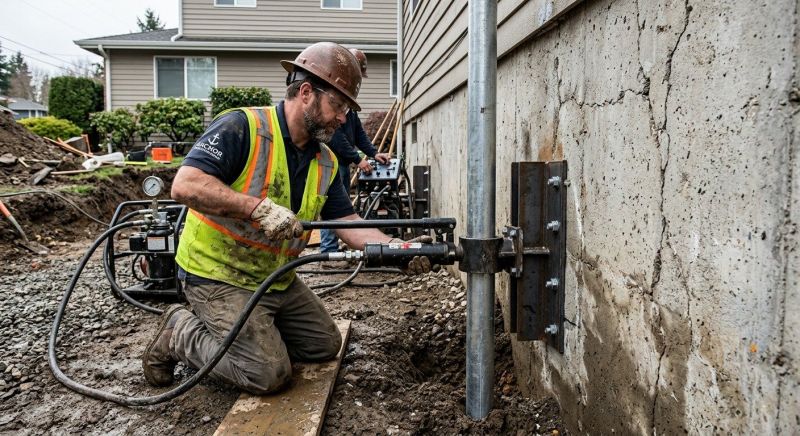 Foundation Leveling Service in Tolland, CT