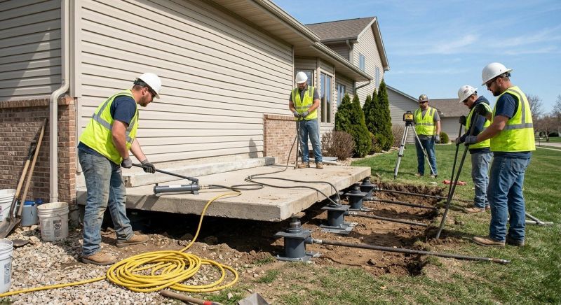 Foundation Lifting in Willimantic, CT