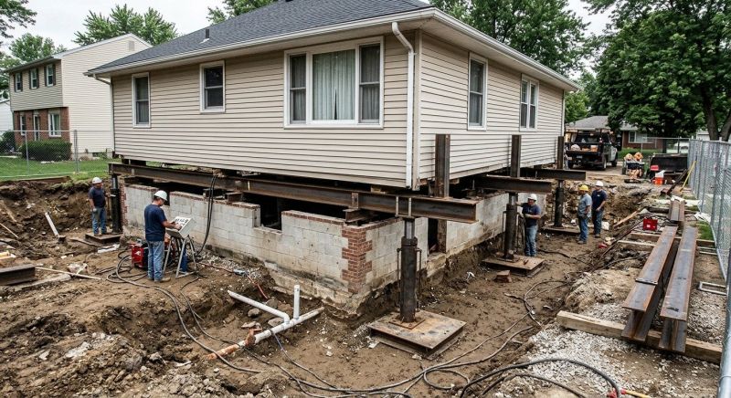 Foundation Raising in Brooklyn, CT