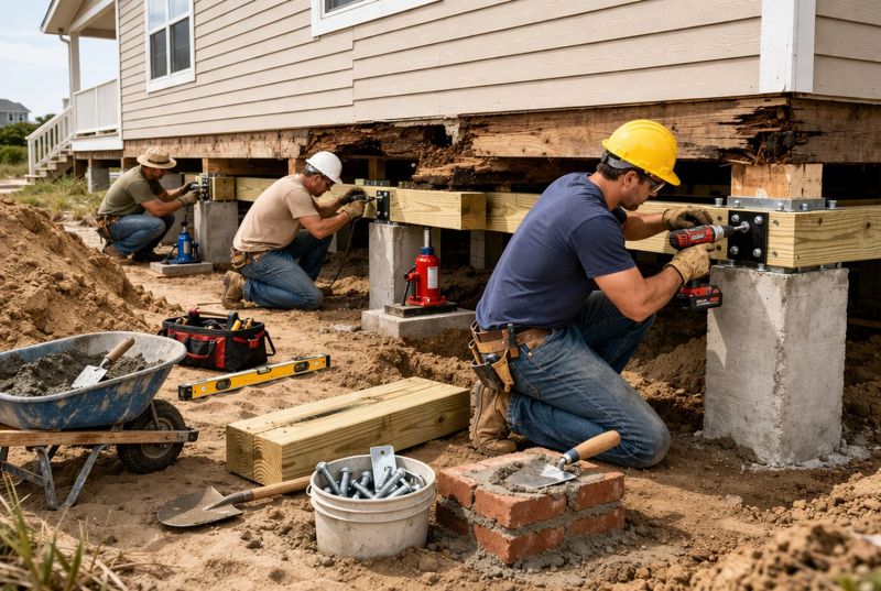 Foundation Raising in Colchester, CT