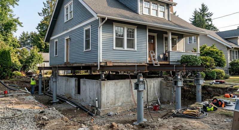 Foundation Raising in Eastford, CT