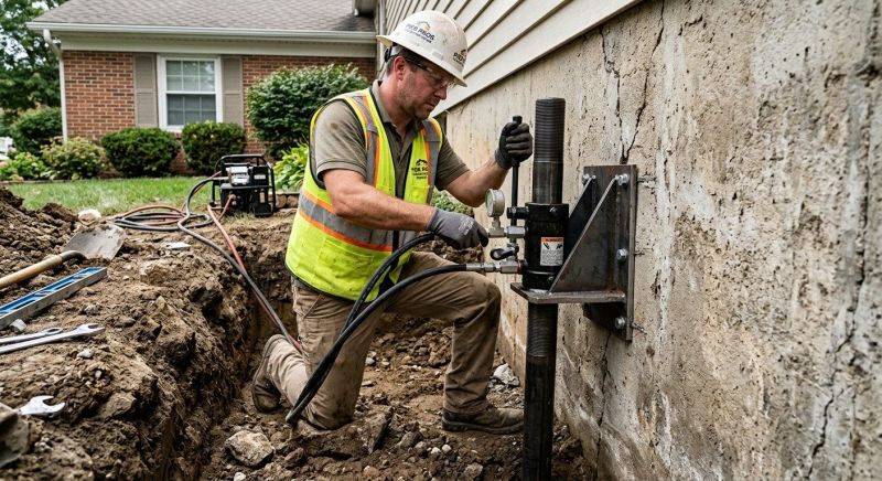 Foundation Raising in Tolland, CT