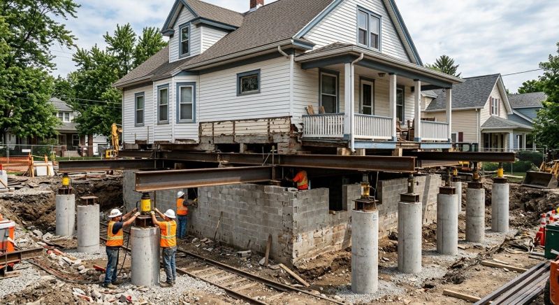 Foundation Raising in Windsor, CT