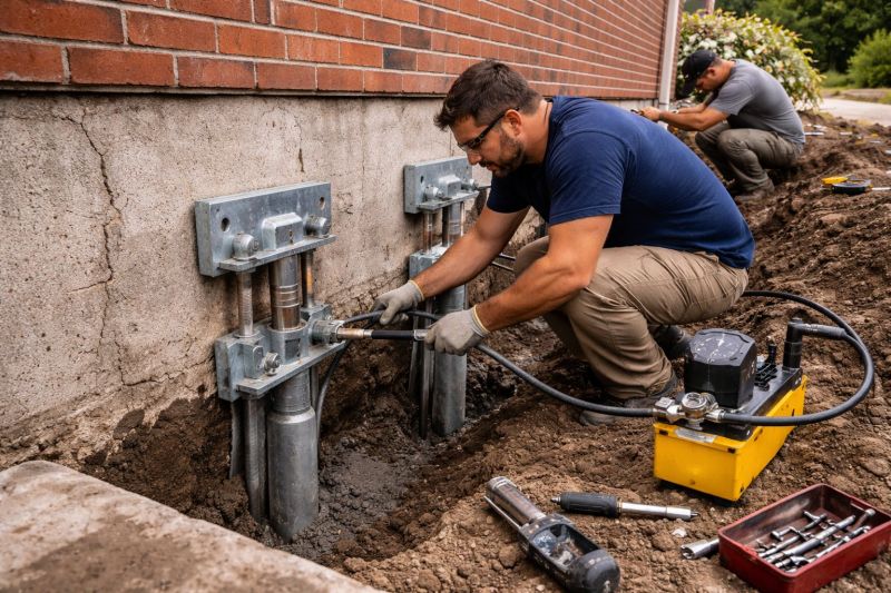 Foundation Repair in Brooklyn, CT