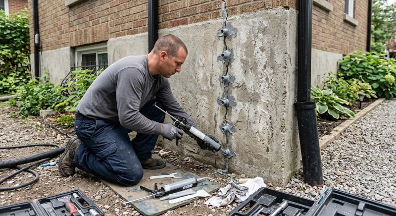 Foundation Repair in Tolland, CT