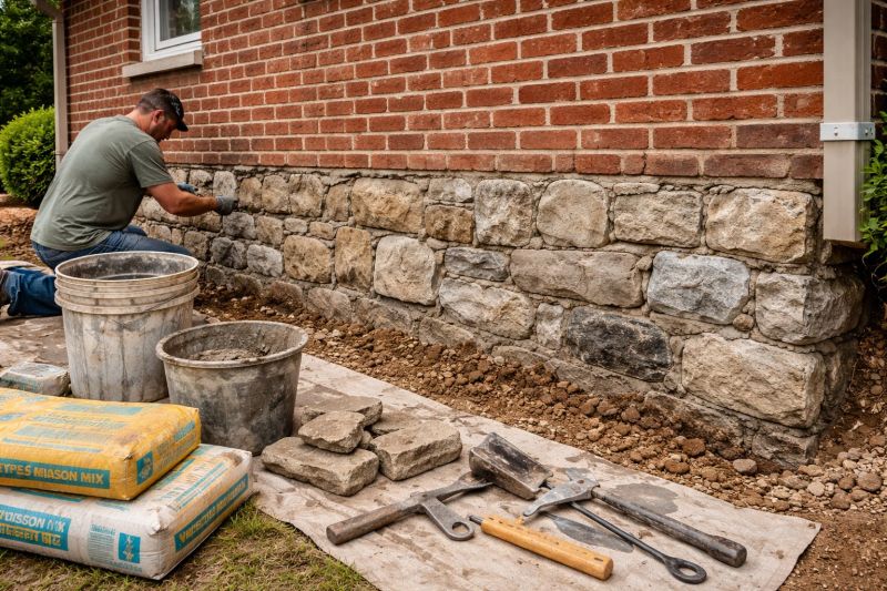 Foundation Restoration in Tolland, CT