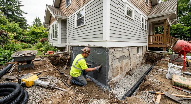 Foundation Restoration in Tolland, CT