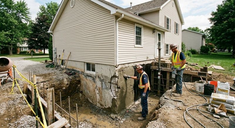 Foundation Restoration in Tolland, CT