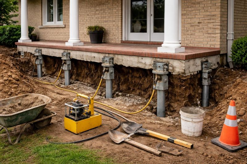Foundation Stabilizing in Ludlow, MA