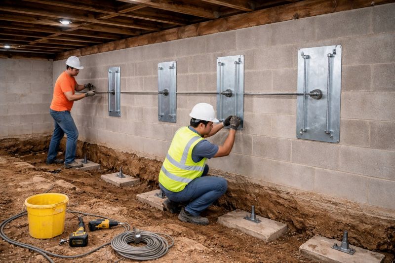 Foundation Stabilizing in Southbridge, MA
