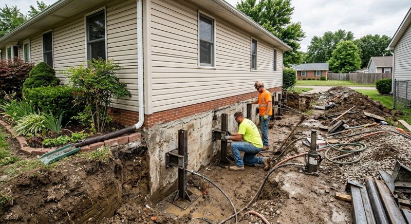 Foundation Stabilizing in Storrs Mansfield, CT
