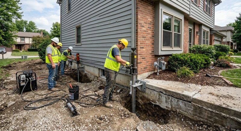 Foundation Stabilizing in Wilbraham, MA