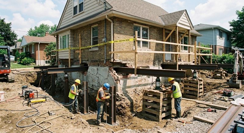 Foundation Structural Repair in Brimfield, MA