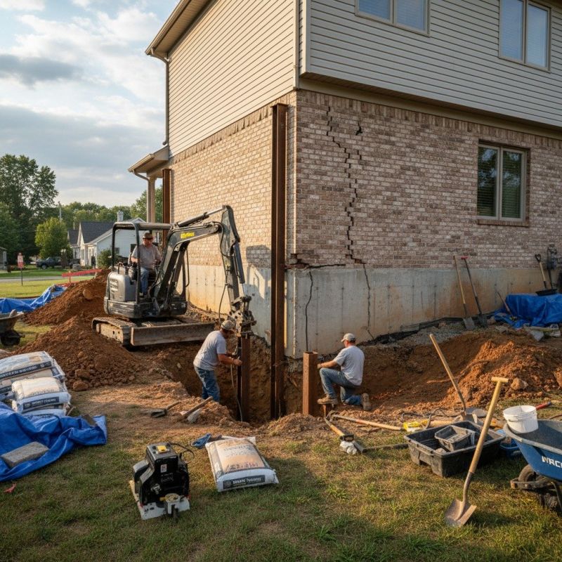 Foundation Structural Repair in Colchester, CT