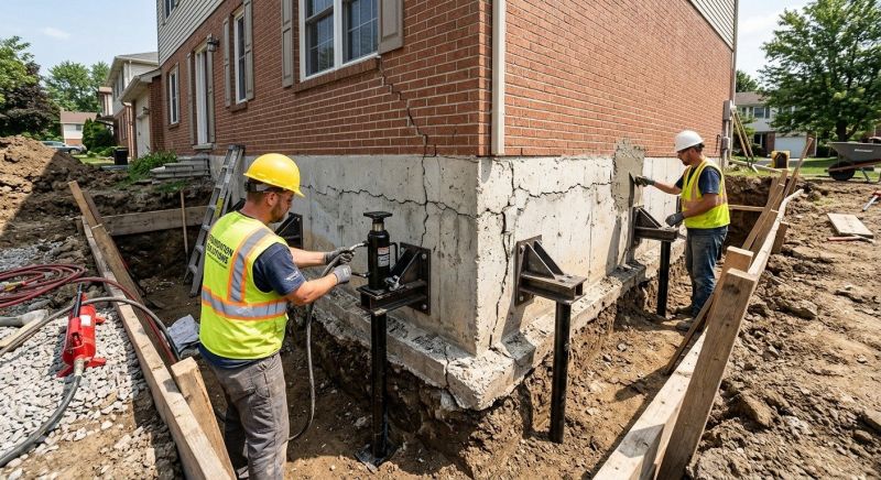 Foundation Structural Repair in East Hartford, CT