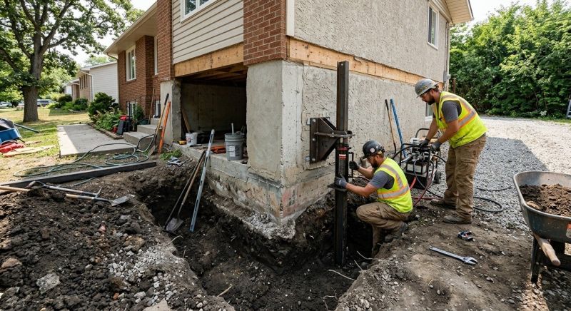 Foundation Structural Repair in Somers, CT