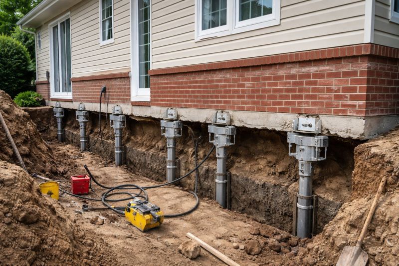 Foundation Underpinning in Tolland, CT