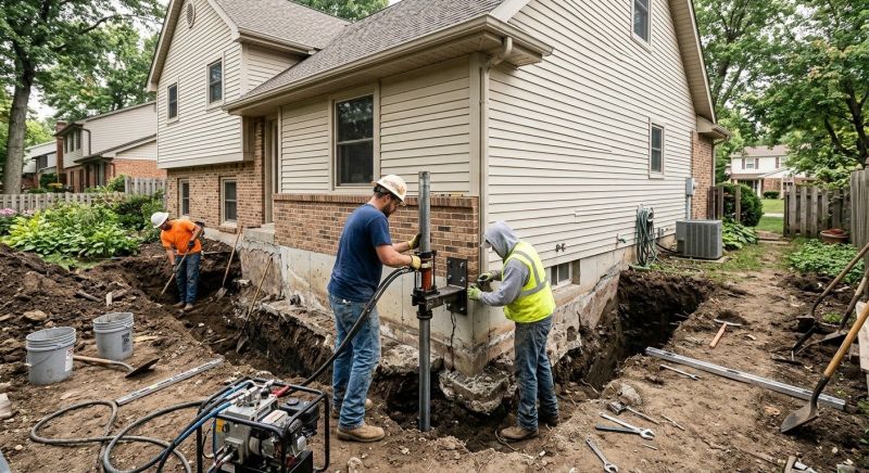 Home Foundation Repair in Glastonbury, CT