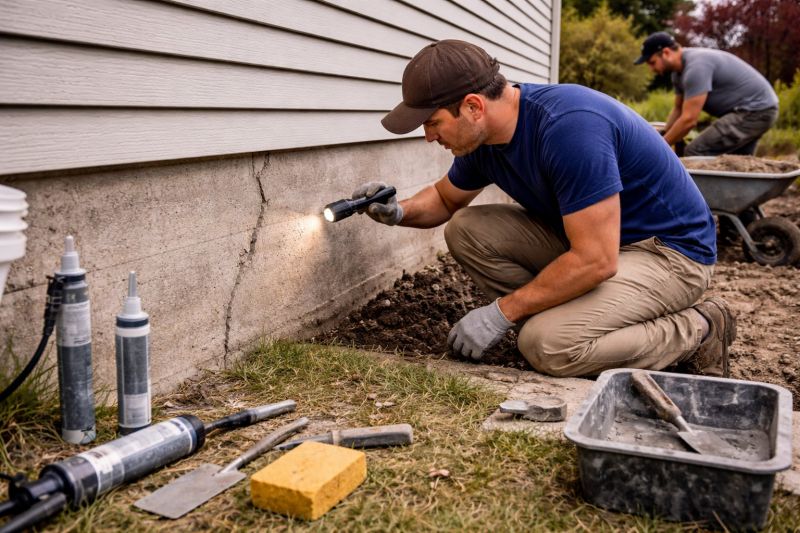 Home Foundation Repair in Suffield, CT