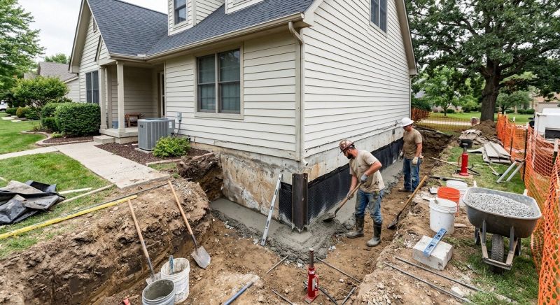House Foundation Repair in Coventry, CT