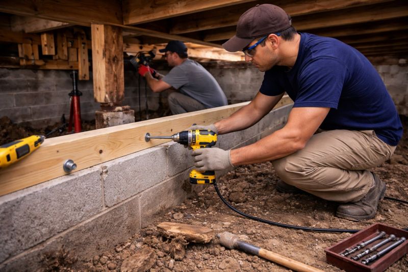 House Foundation Repair in Enfield, CT