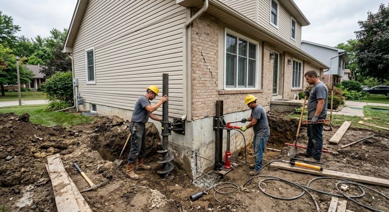 House Foundation Repair in Palmer, MA