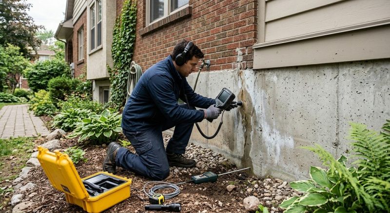 Leaking Foundation Repair in Tolland, CT