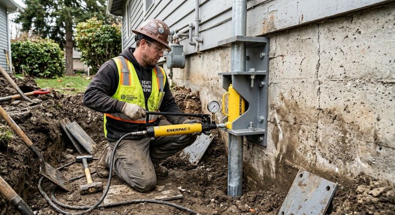 Settling Foundation Service in West Springfield, MA