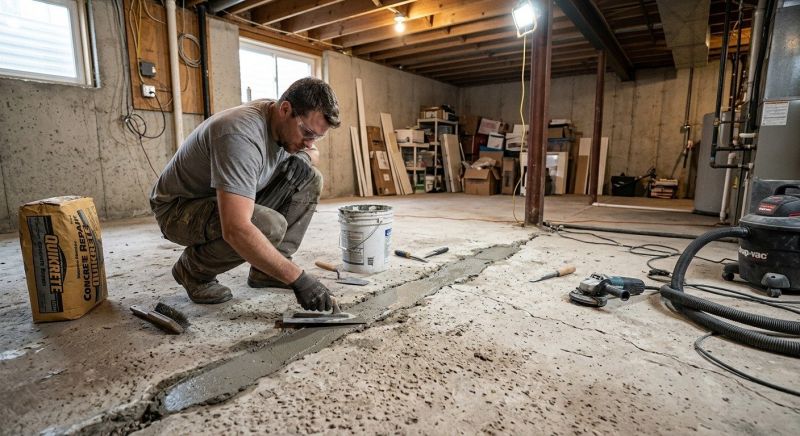 Slab Foundation Repair in Tolland, CT